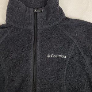 Columbia fleece jacket S ladies black warm winter later girls women
